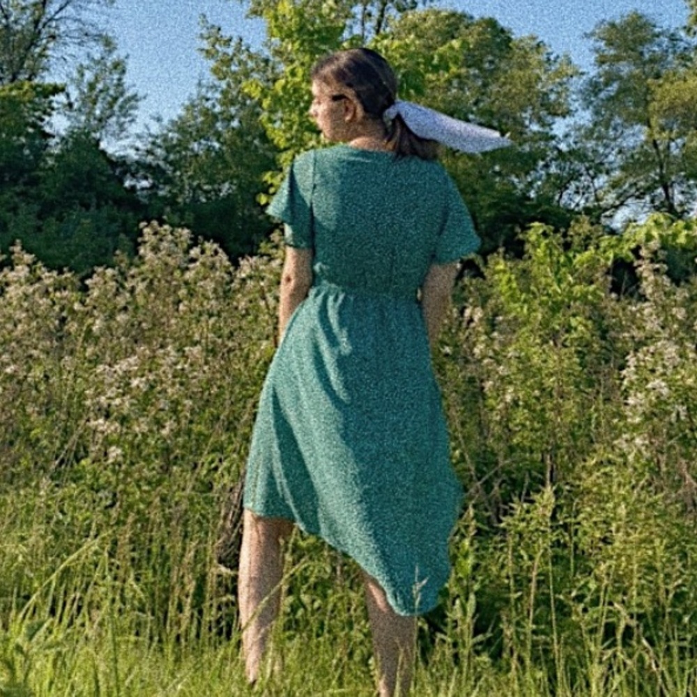 Green dress